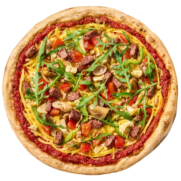 Pizza Beyond Meat Vegana