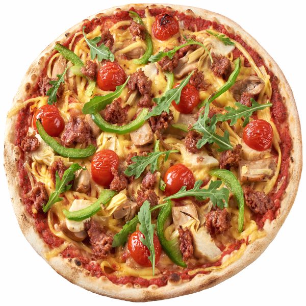  Pizza Beyond Meat vegana